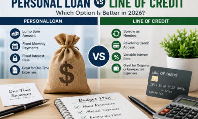 Personal Loan, Line of Credit, Personal Finance, Loans, Credit, Borrowing, Financial Planning, Debt Management