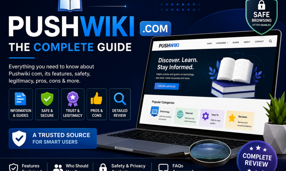 Pushwiki com complete guide explaining features, safety, legitimacy, and website review
