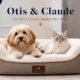 Otis & claude hi-tech cashmere pet bed