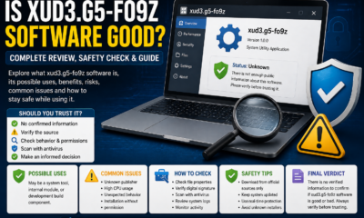 Is xud3.g5-fo9z software good? Overview of its safety, common issues, and possible fixes.