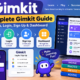Complete Gimkit Guide showing codes login sign up process and dashboard interface