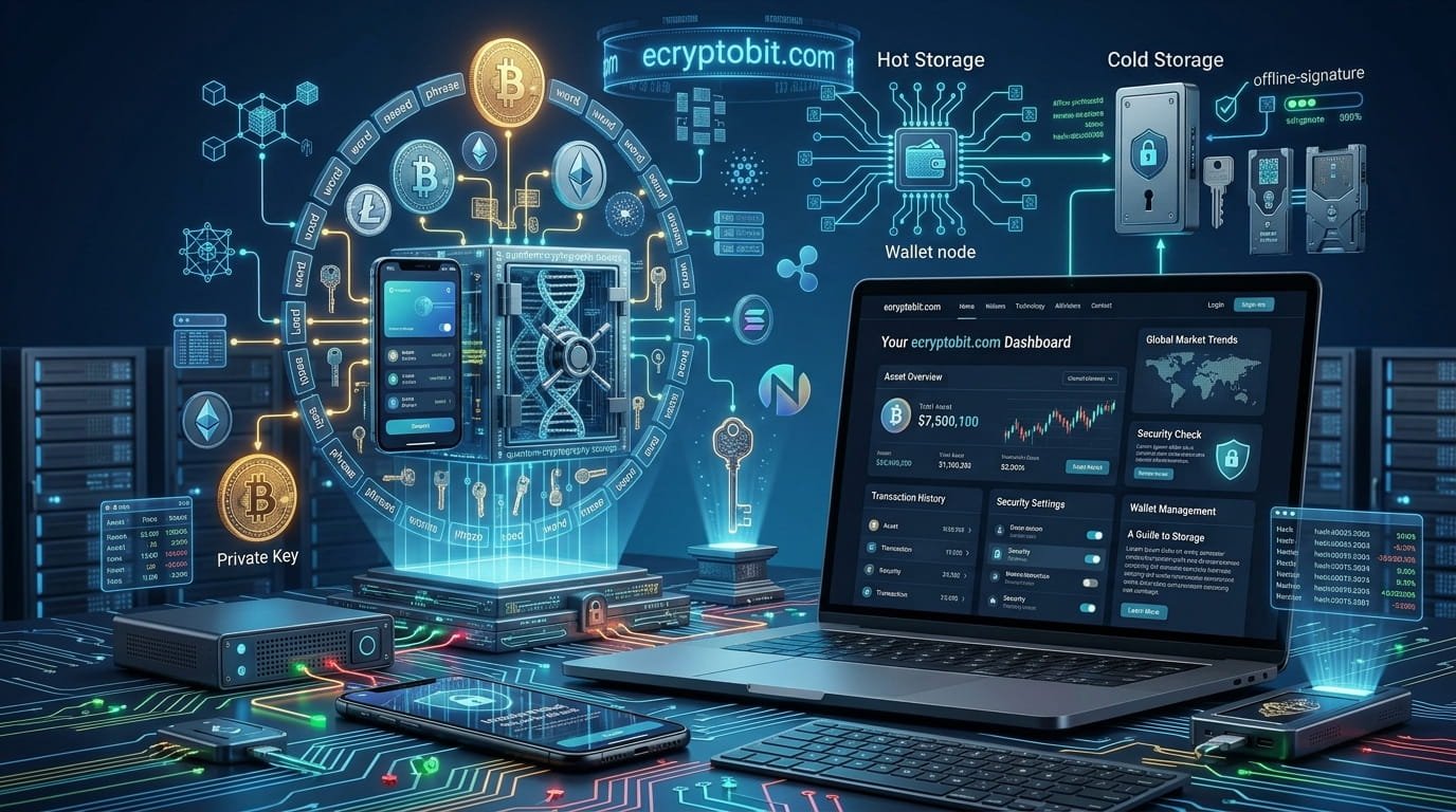 ecryptobit.com Wallets guide to secure digital asset storage