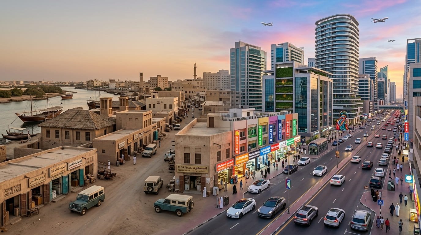 Al Satwa Dubai history from the 1970s to 2026