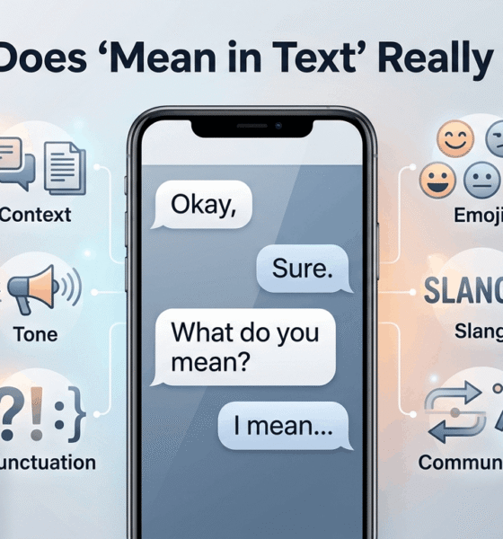 What Does “Mean in Text” Really Mean explained with text message examples