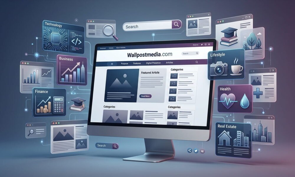 Wallpostmedia Com purpose features and digital presence