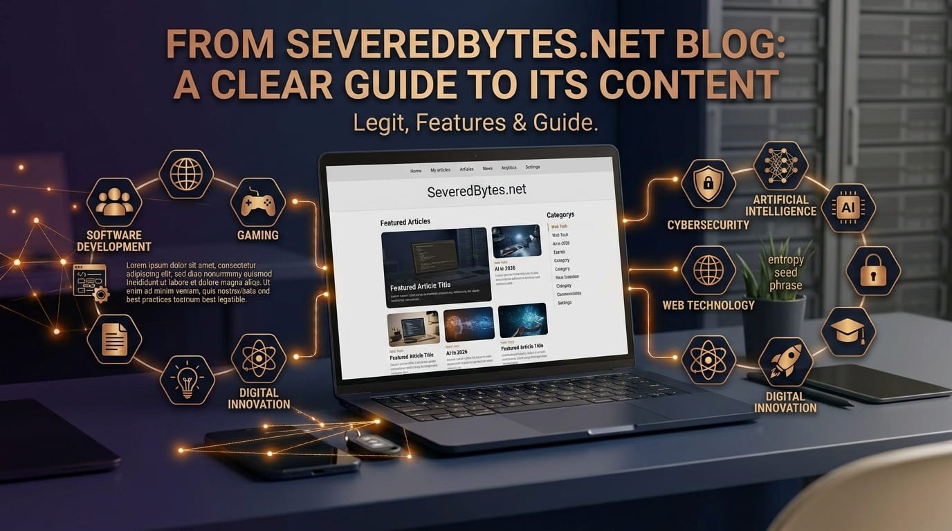From SeveredBytes.net Blog content guide covering technology gaming and software