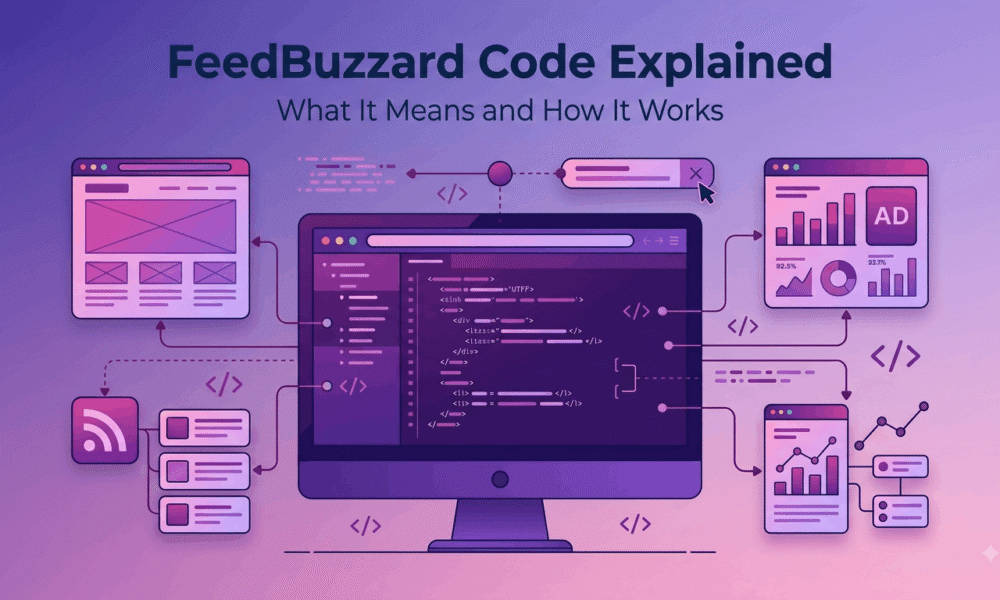 FeedBuzzard Code Explained and how website code works