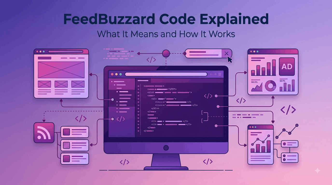 FeedBuzzard Code Explained and how website code works
