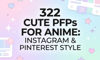 322 cute PFPs for anime in Instagram and Pinterest styles