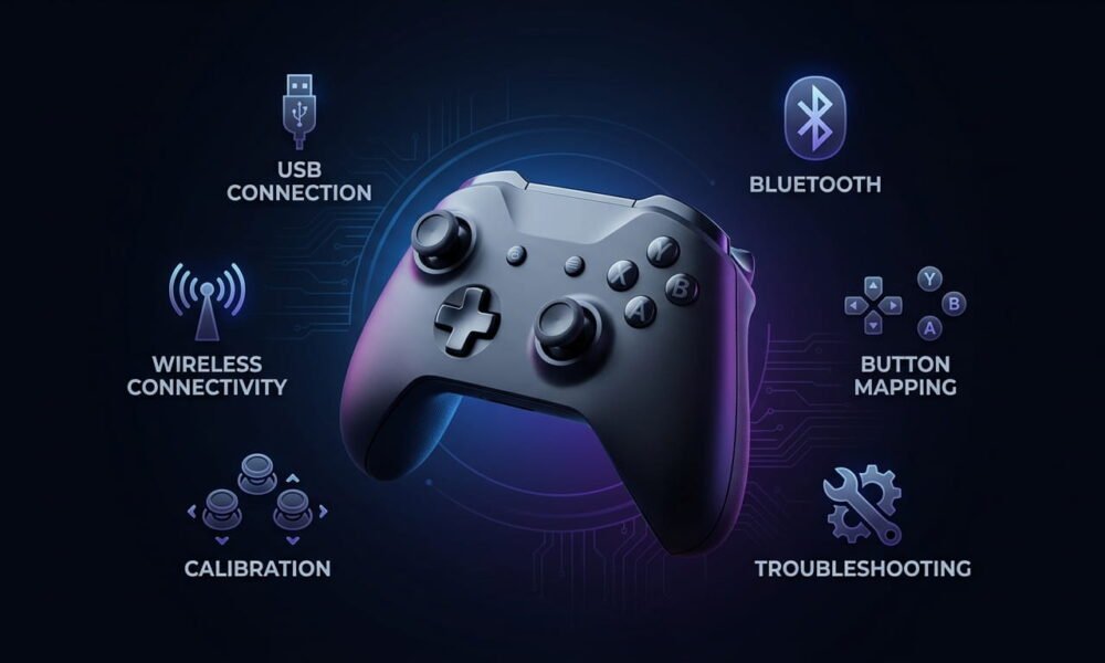 Tutorial guide HSSGamepad for controller setup, connectivity, and gaming