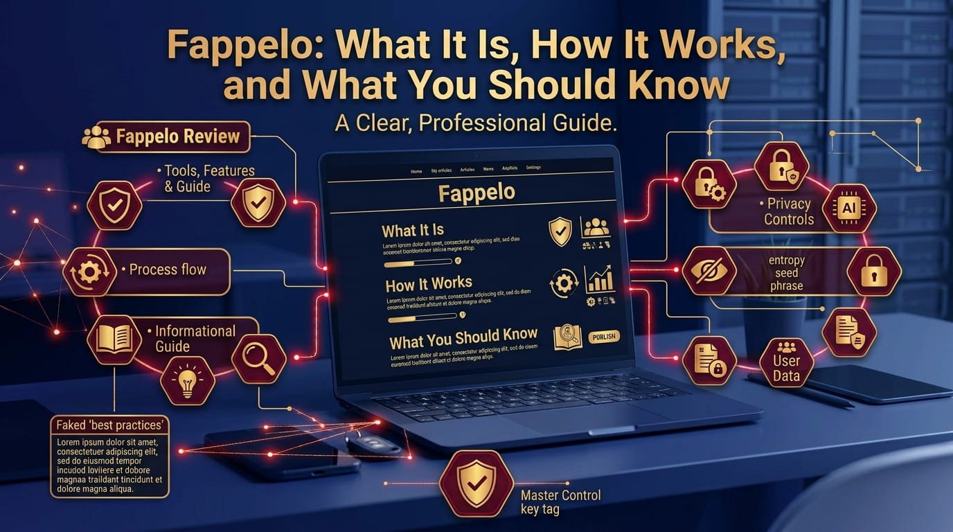 Fappelo explained with website, security, and online platform elements