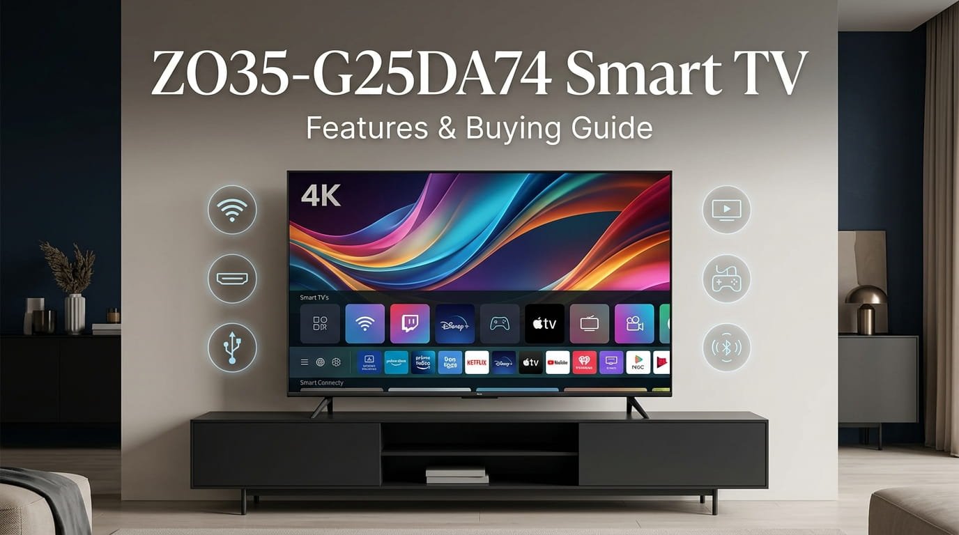 ZO35-G25DA74 Smart TV features, performance, and buying guide