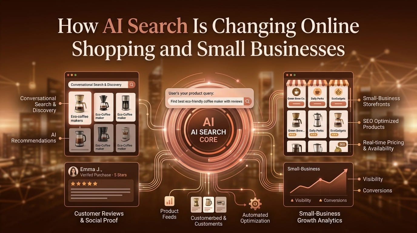 How AI search is changing online shopping and small businesses