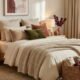 20 cozy bedroom ideas with warm colors, layered bedding, and soft lighting