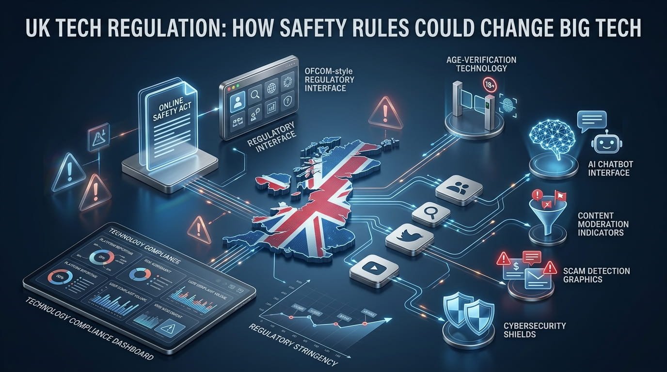 UK Tech Regulation and new online safety rules affecting Big Tech in 2026