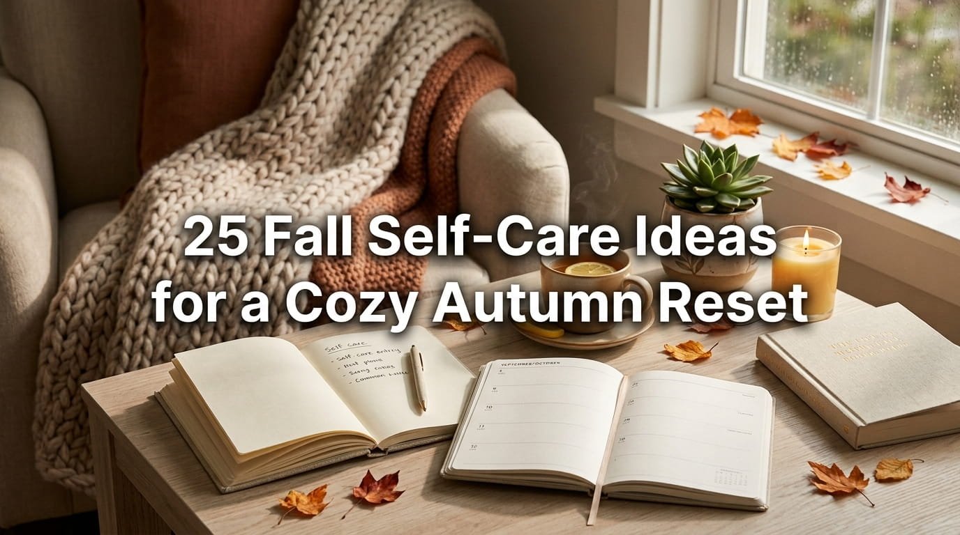 25 fall self-care ideas for a cozy autumn reset