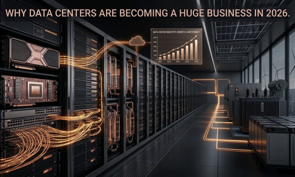 Why data centers are becoming a huge business in 2026 driven by AI, cloud computing and rising power demand