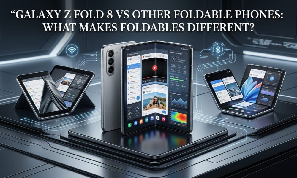 Galaxy Z Fold 8 vs other foldable phones comparison