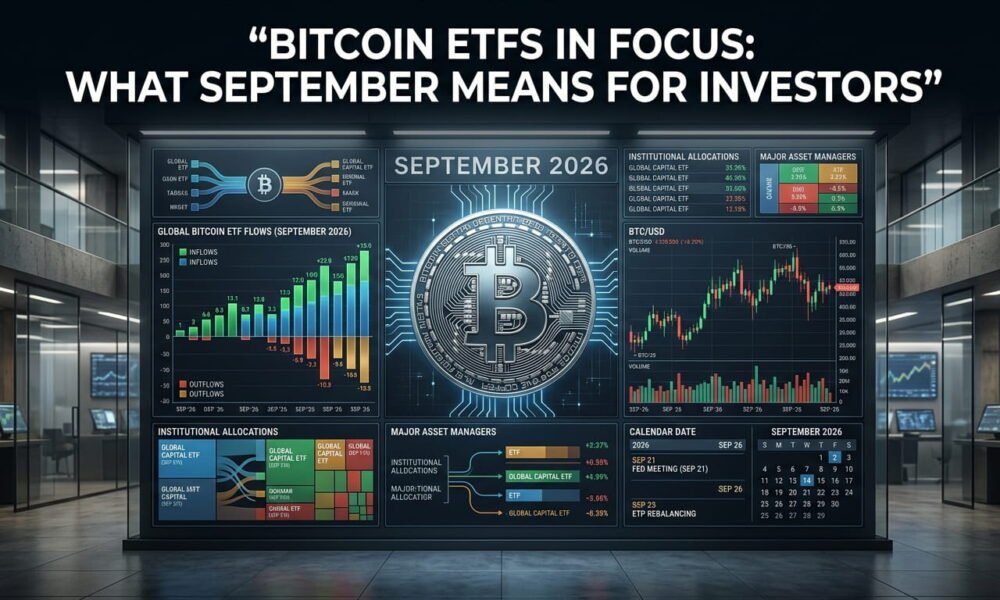 Bitcoin ETFs in focus as September trends shape investor outlook