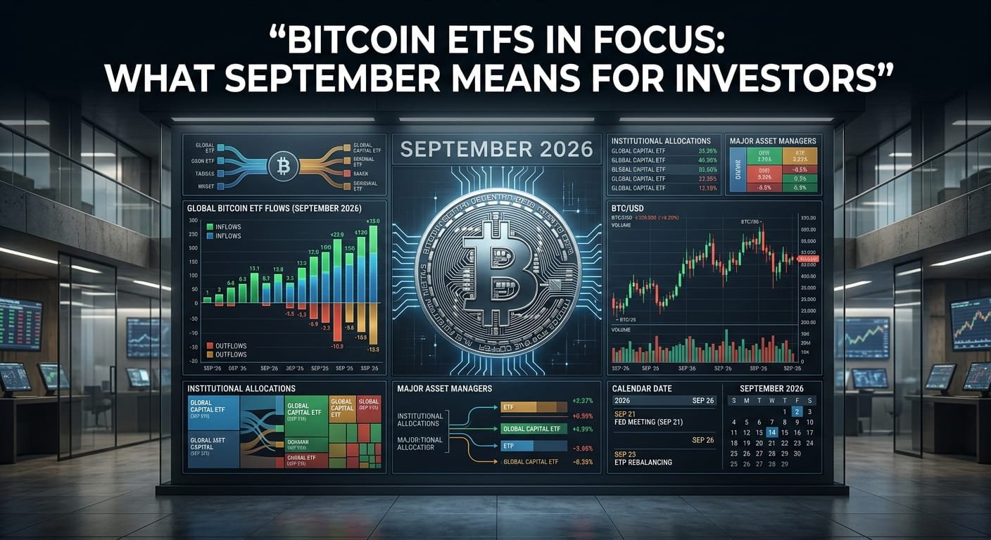 Bitcoin ETFs in focus as September trends shape investor outlook