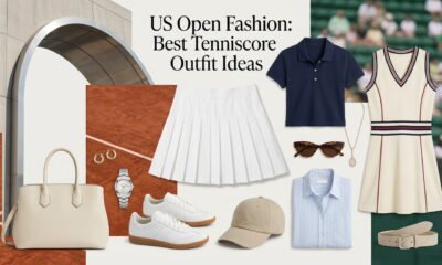 US Open fashion with stylish tenniscore outfit ideas for match day