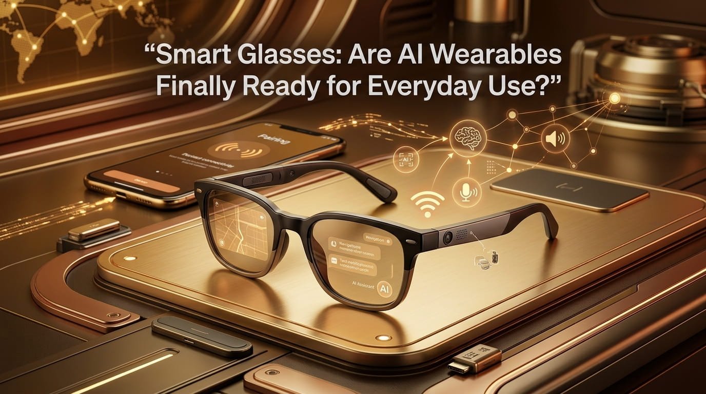 Smart Glasses and AI wearables for everyday use