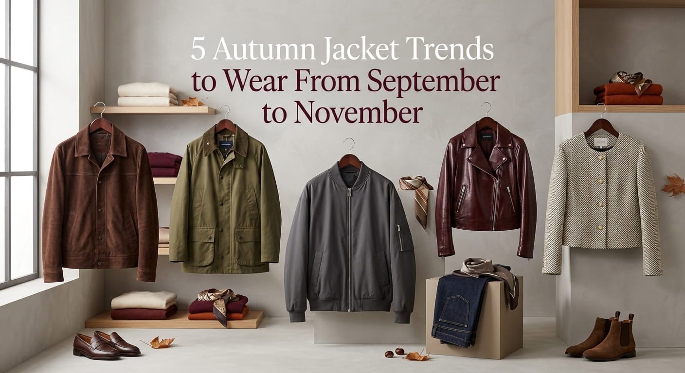5 autumn jacket trends to wear from September to November