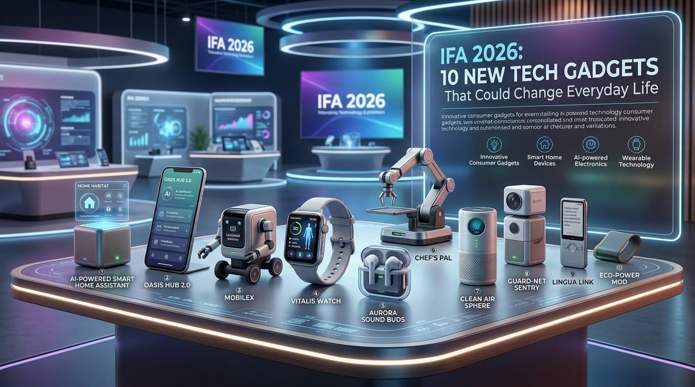 IFA 2026 new tech gadgets that could change everyday life