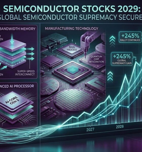 Semiconductor Stocks 2026 rally driven by AI chips, data center demand and semiconductor growth