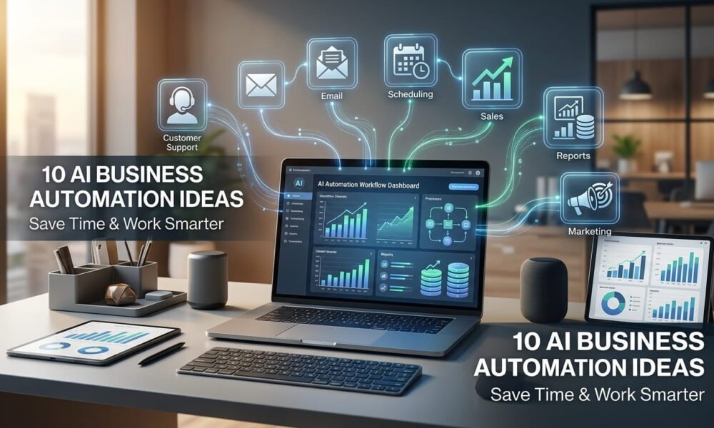 AI business automation ideas helping small businesses automate daily tasks