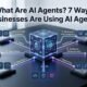 What are AI agents and 7 ways businesses are using AI agents